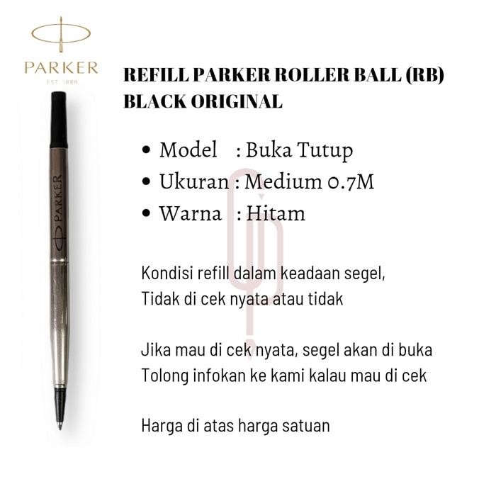 

New Reffil Parker RB Black