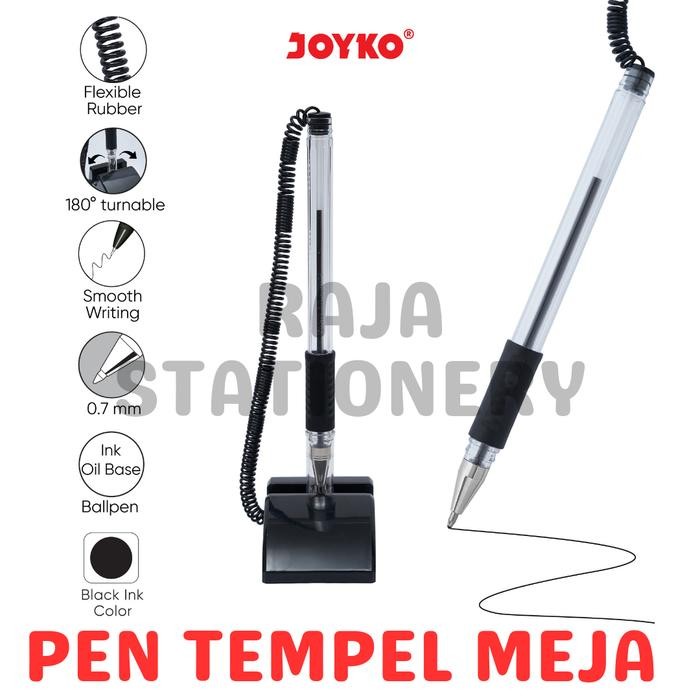 

New Joyko Pen Stand Ball Pen Pulpen Pen Meja Joyko Kantor Berdiri PSBP-150