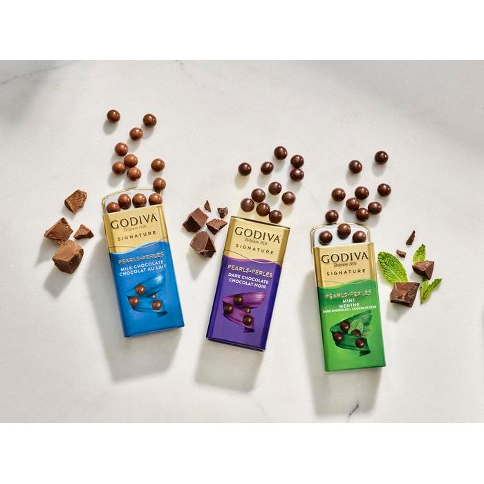 

Neww Bundle of 3 - GODIVA Chocolate Pearls Terlaris