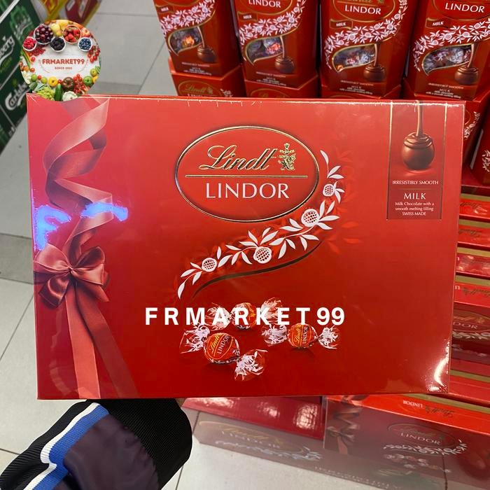 

Neww Lindt Lindor Milk Chocolate / Coklat Lindor / Coklat Susu / Box Terlaris