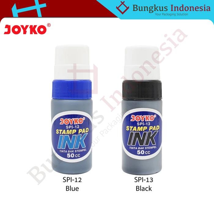 

New Stamp Pad Ink HITAM / Refill Tinta Stempel Joyko SPI-13