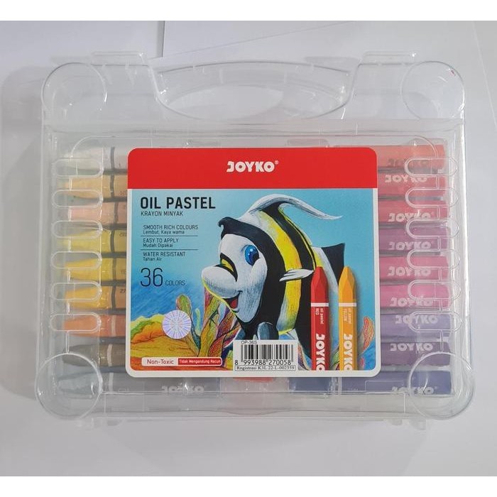 

(6Pcs) Crayon Joyko 36 Warna