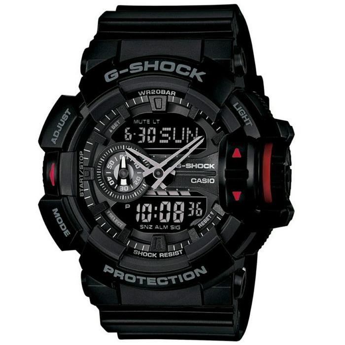 Casio G-Shock Ga-400-1B / Gshock Ga400 Original & Bergaransi