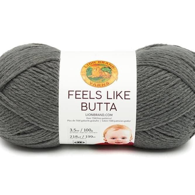 

Benang Rajut Lion Brand Feels Like Butta Charcoal