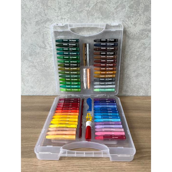 

Crayon Greebel Oil Pastels 55 Warna