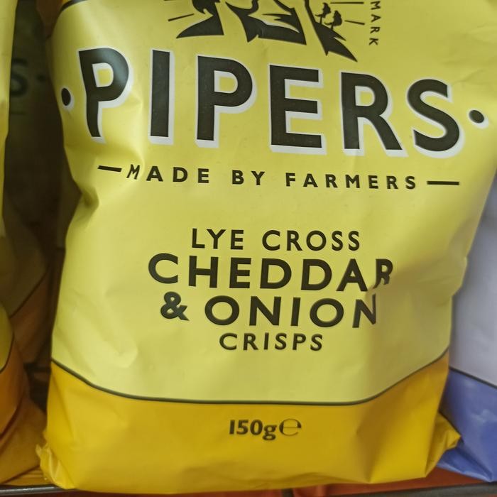 

Baru pipers lye cross cheddar onion 150gr Terlaris