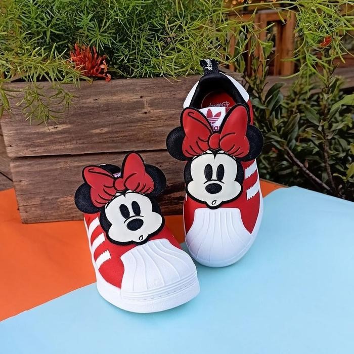 sneakers anak perempuan Adidas Superstar 360 "MinnieMouse" Original