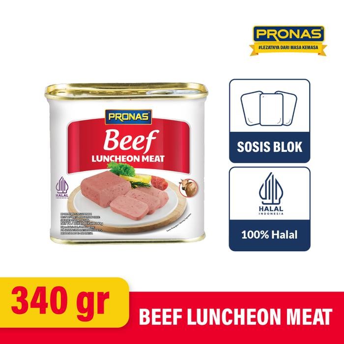 

Promo PRONAS Luncheon Sapi 340gr Daging Blok Serbaguna