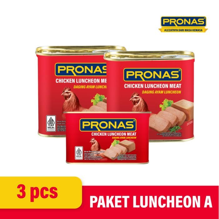 

Promo PRONAS Paket Luncheon Ayam 340g (2pcs) + Luncheon Sapi 198g (1pcs)