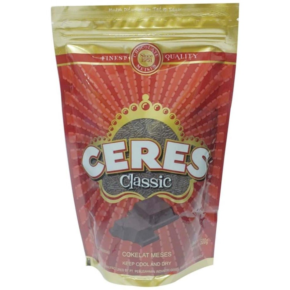 

Promo Ceres Hagelslag Classic 500g Meses Cokelat Tabur