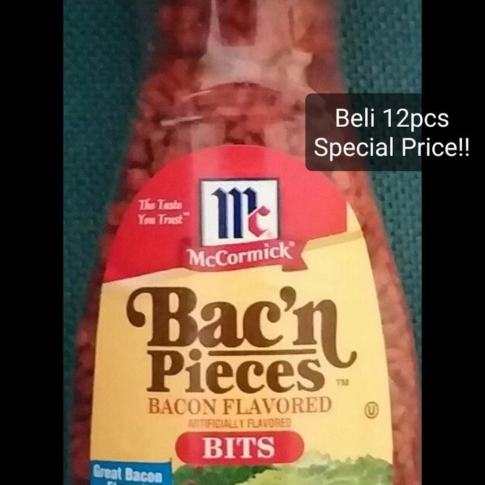 

Promo McCormick Bacon Flavoured Bits Vegetarian Topping