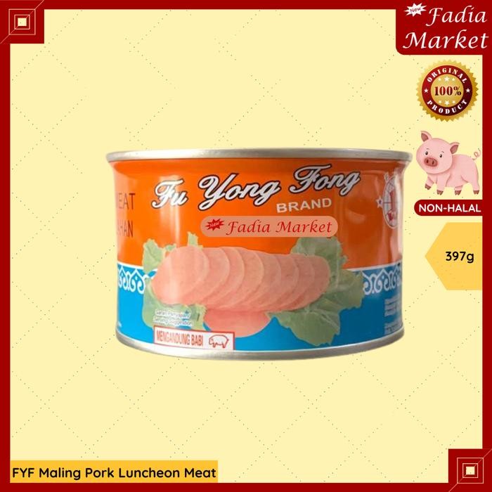

Promo Ham Babi Maling FYF Pork Luncheon Meat Kaleng Non Halal
