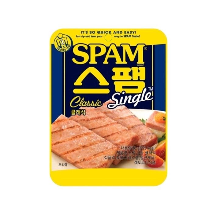 

Promo Spam Classic Korea 80gr Daging Kaleng Premium Import