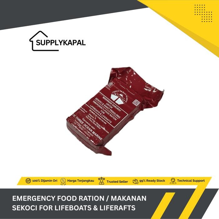 

Promo Emergency Food Ration Makanan Darurat Sekoci Lifeboat Liferaft