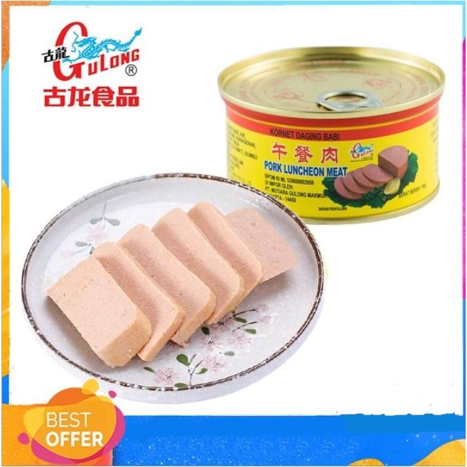 

Promo Maling Gulong Pork Luncheon Meat Kaleng 397gr Non Halal Daging Babi