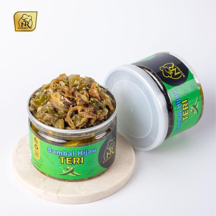 

Baru Noribet Sambal Teri Jengki Cabe Hijau 120gr