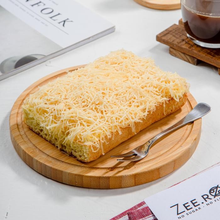 

Baru Zeero Vanilla Cheese Soft Cake No Sugar No Flour Keto