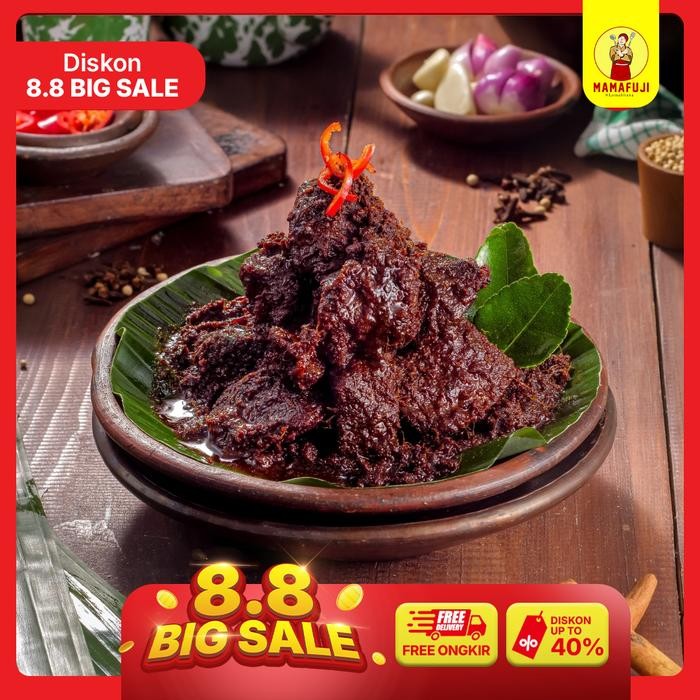 

Baru Mama Fuji - Rendang Daging Mini 350g Siap Makan