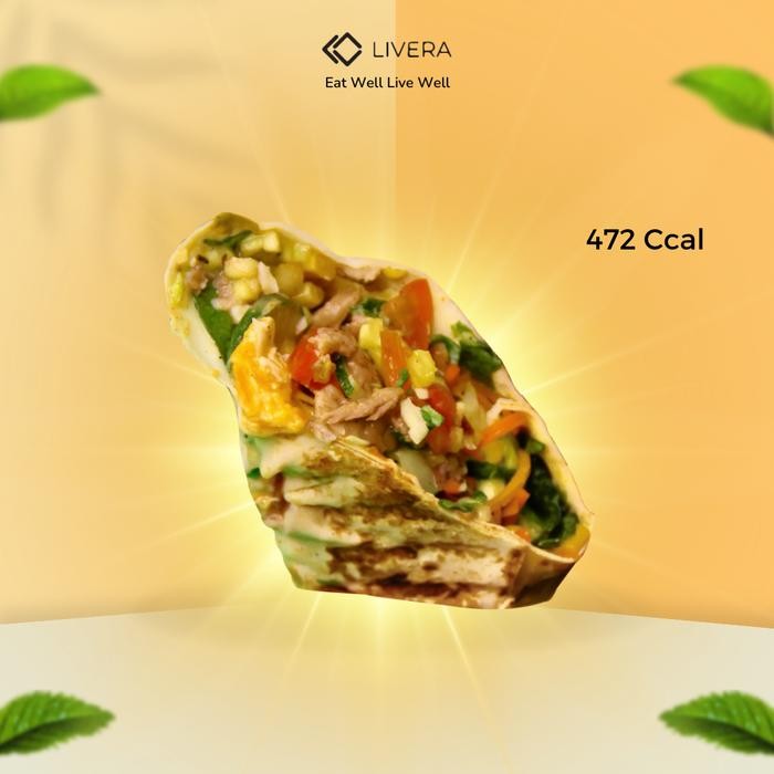 

Baru Salsa Beef Wrap Siap Saji