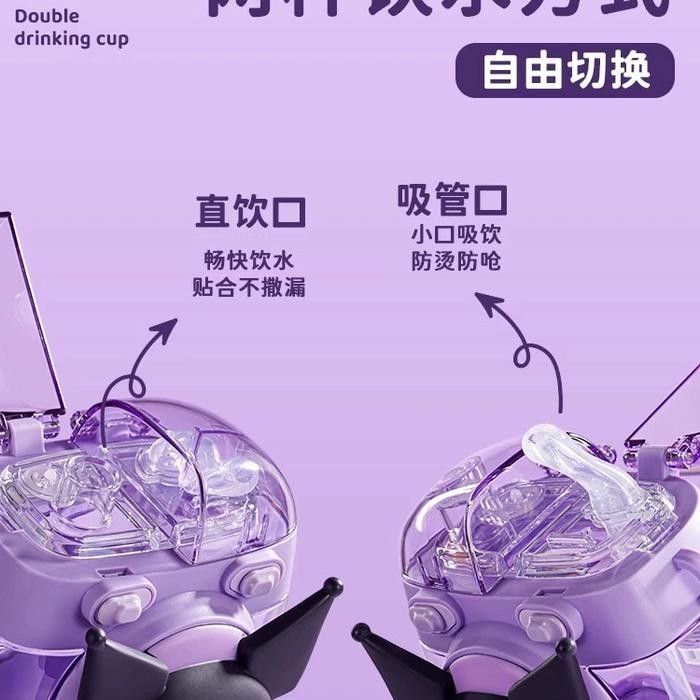 Botol Sanrio Original Teguk Dan Sedot/Botol Sanrio Original Tritan