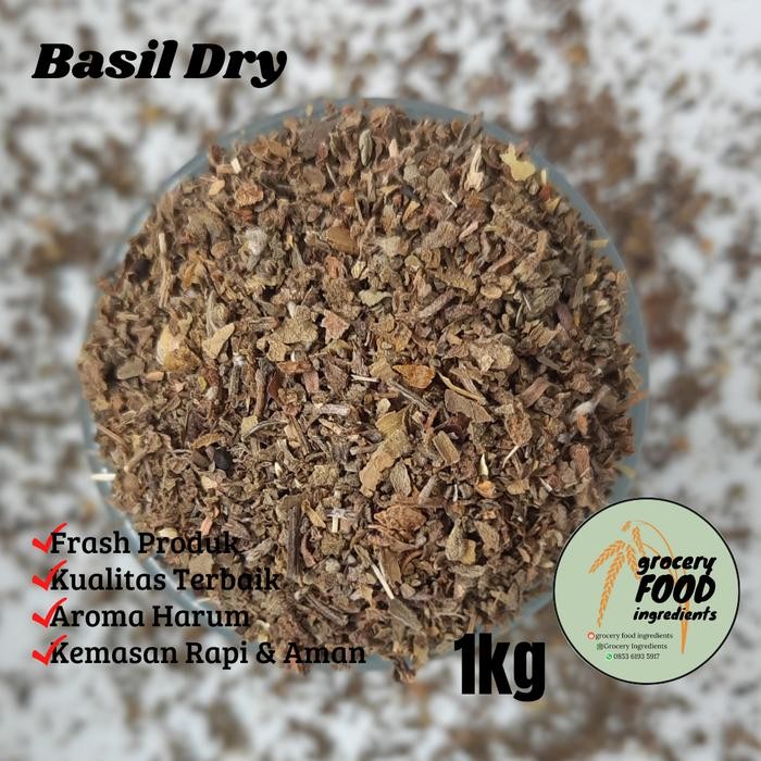 

Baru Basil Kering 1 kg - Rempah Masakan Herbal Dried
