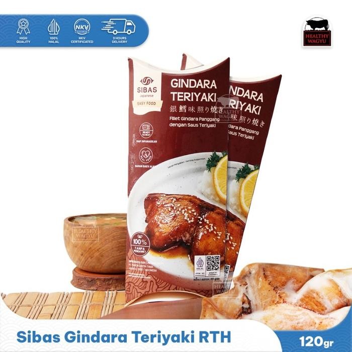 

Baru Sibas Gindara Teriyaki RTH - Makanan Jepang Siap Saji