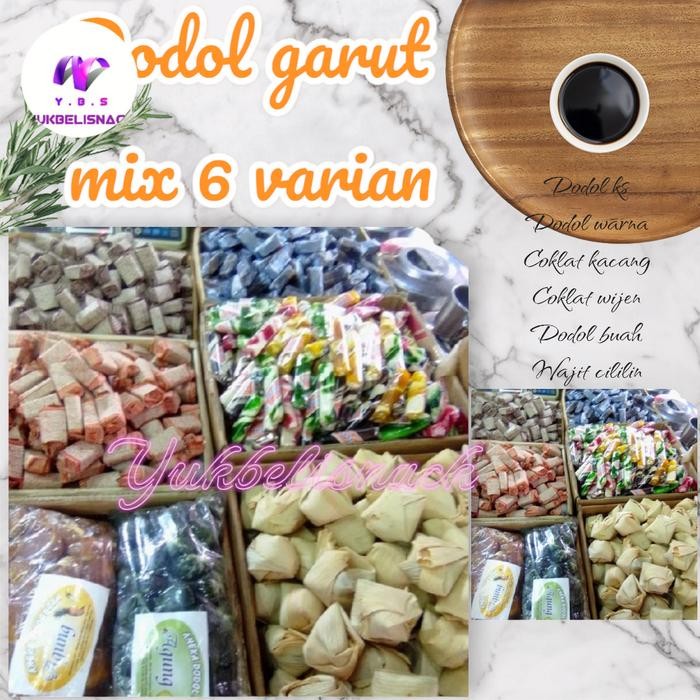 

Baru Dodol Garut 6 Varian 1kg - Oleh-Oleh Bandung Lengkap