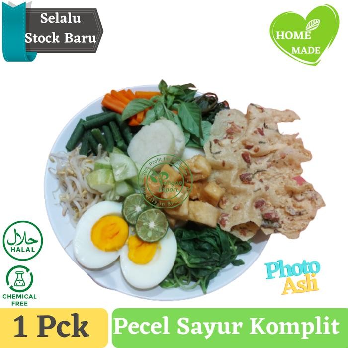 

Baru Pecel Sayur Komplit Pecel Homemade Siap Makan Tradisional