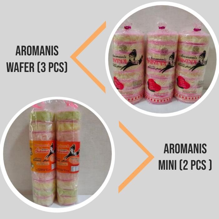 

Baru Paket Aromanis / Arumanis Bandung Camilan Wafer Mini