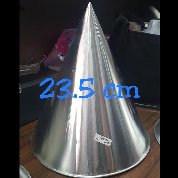 

Baru Cetakan Nasi Tumpeng Kerucut 23 cm