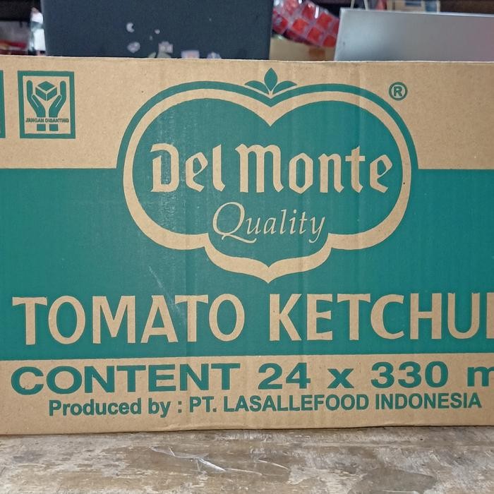 

Delmonte tomat Botol 330ml x 24 botol per dus