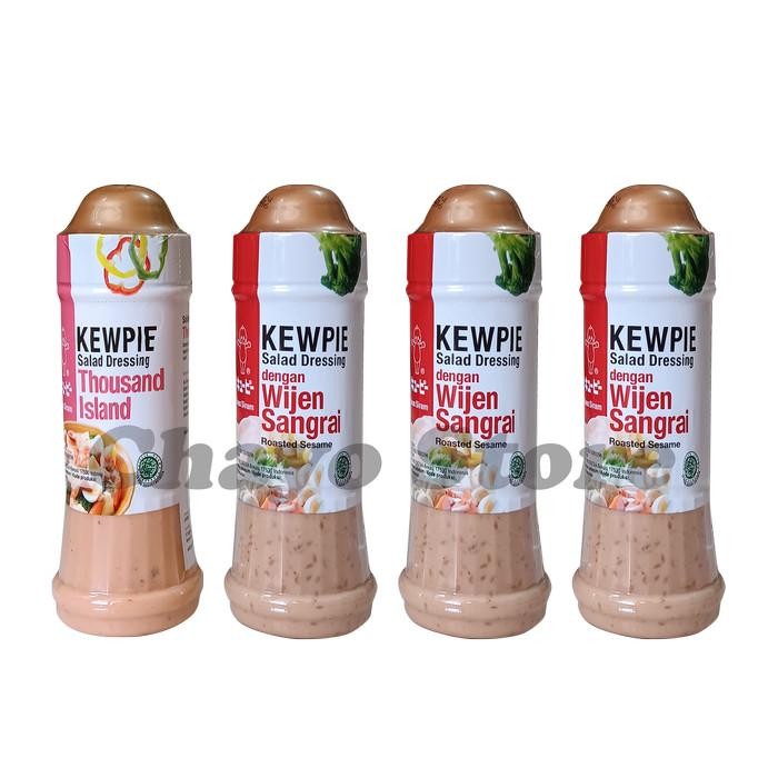 

Kewpie Wijen Sangrai 200 ml 3 Pack & Thousand Island 200 ml 1 Pack