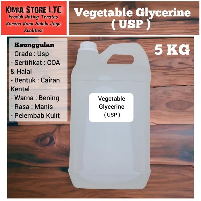 

Baru Vegetable Glycerine USP 99,7 5kg - VG 5KG