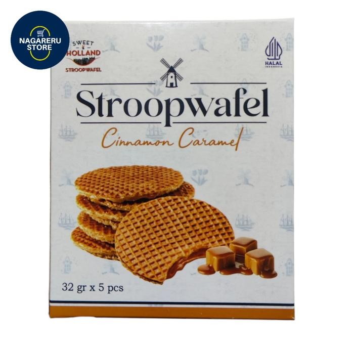 

Baru Sweet Holland Stroopwafel Cinnamon Caramel 160gr