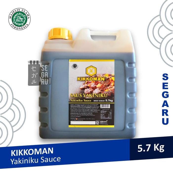 

Kikkoman Yakiniku Sauce Saus Yakiniku Halal Jerigen 5 Liter
