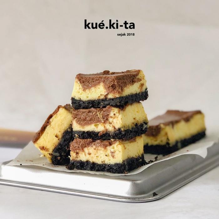 

Baru Nutella Cheesecake Bars - Dessert Premium