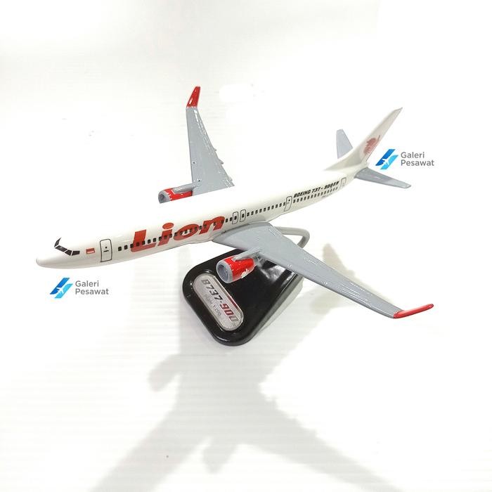 Replika Miniatur Pesawat Lion Air
