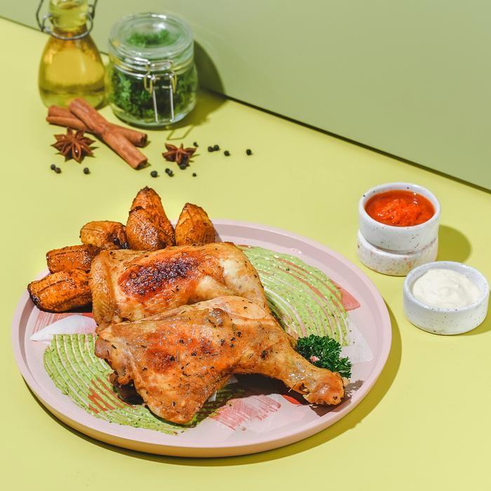 

Baru Ayam Afrika 2 Paha Utuh Siap Masak