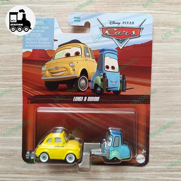 Disney Cars Diecast - Luigi And Guido 1/55