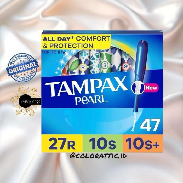 

Tampax Pearl Jumbo over 3 months supply 47 Count