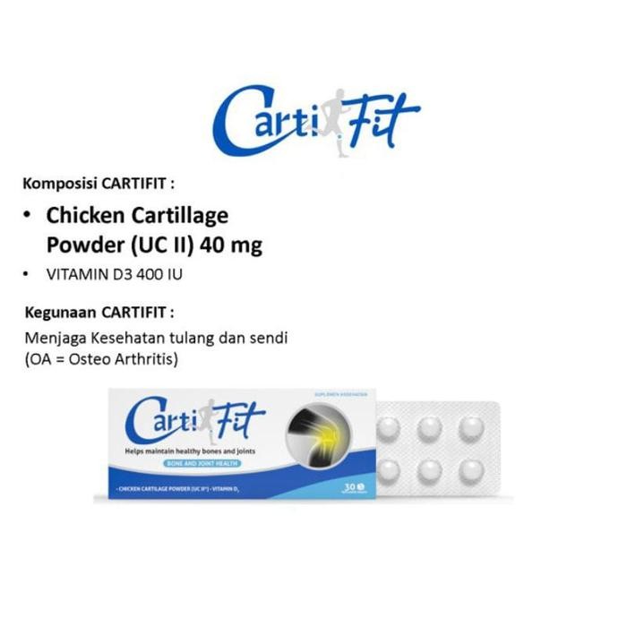 CARTIFIT BOX ISI 30 TABLET