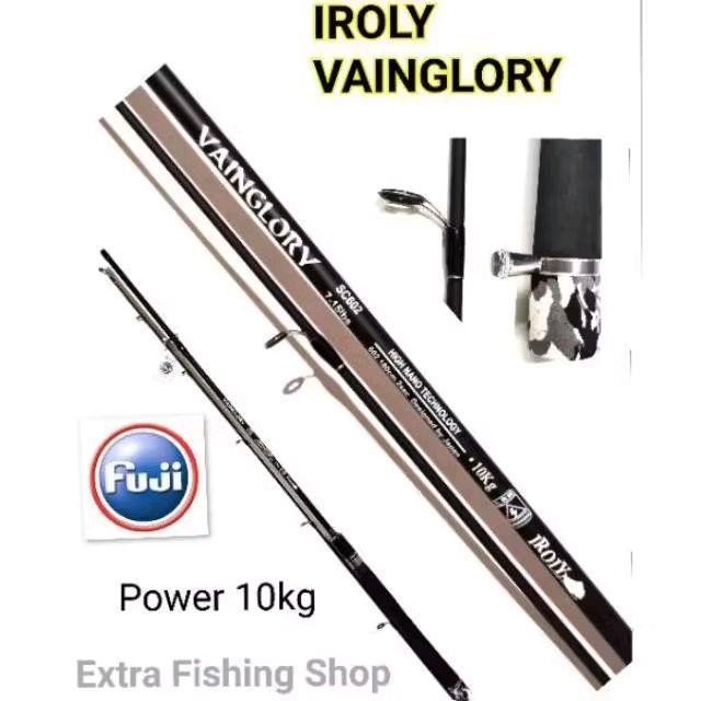 Joran Pancing Iroly Vainglory 1.80M Ring Fuji Untuk Mancing Ikan Mas
