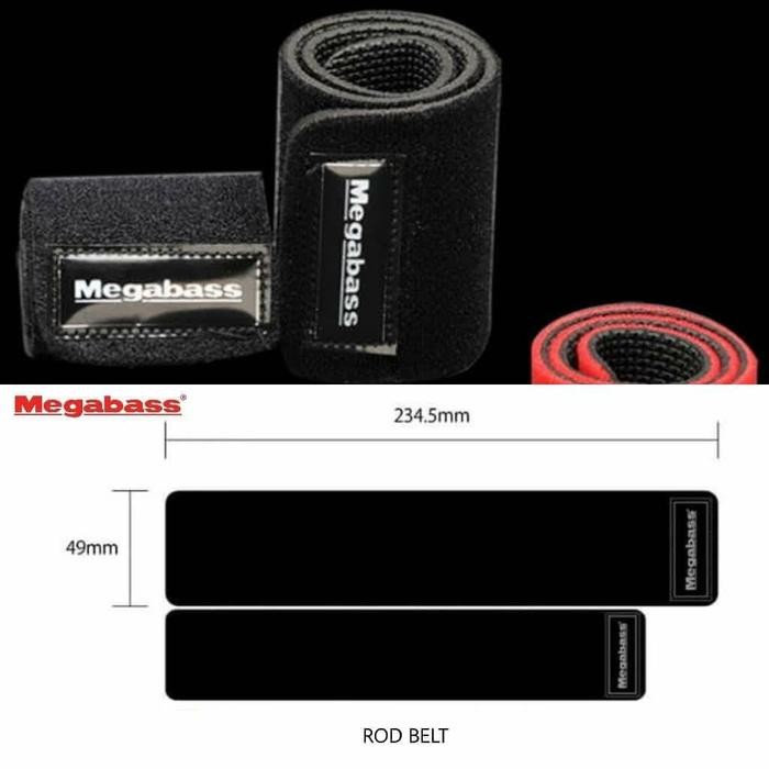 Megabass Rod Belt - Black