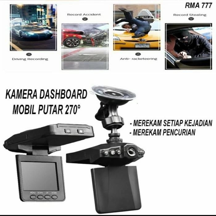 DASH CAM DASHBOARD CCTV DVR KAMERA CAMERA MOBIL - VARIAN A BEUTFLPAN