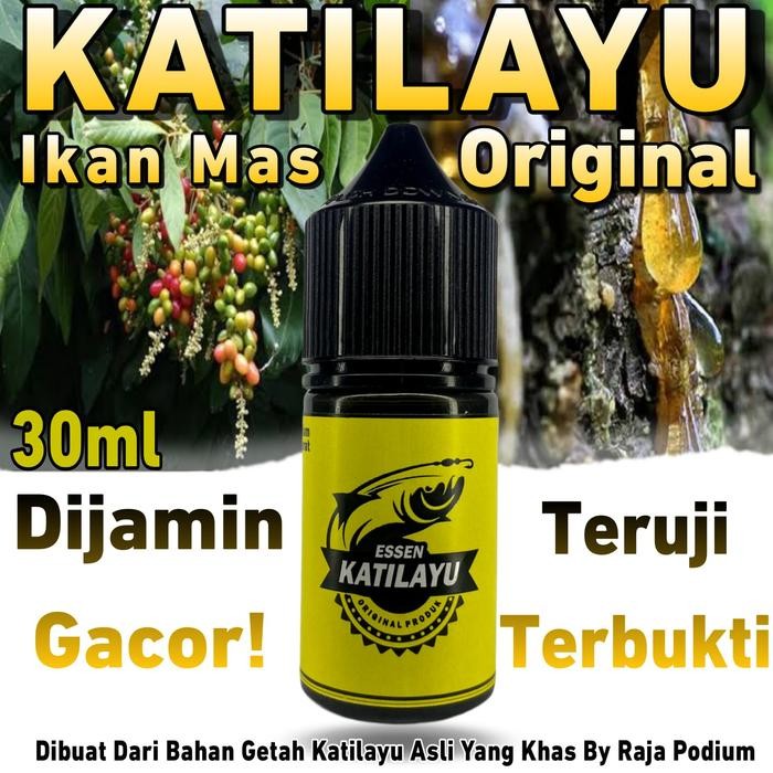 Essen Katilayu Paling Gacor Buat Mancing Ikan Mas Indukan Babon Dan Rame, Essen Ikan Mas Aroma
