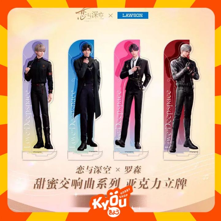 

Xavier - Zayne - Rafayel - Sylus Sweet Symphony Series Acrylic Stand (20cm) - Love and Deepspace