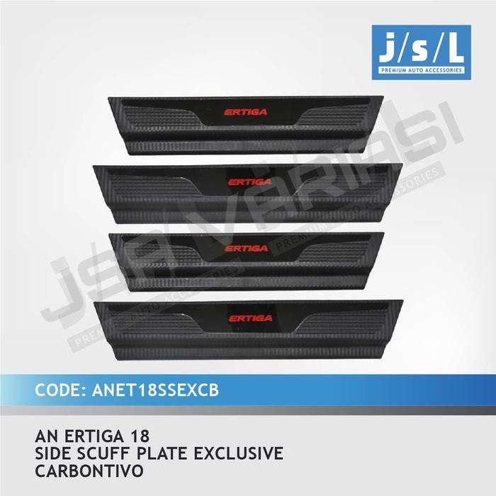 SIL SILL PLATE SILLPLATE SAMPING SIDE SCUFF PLATE ERTIGA 2018 2021