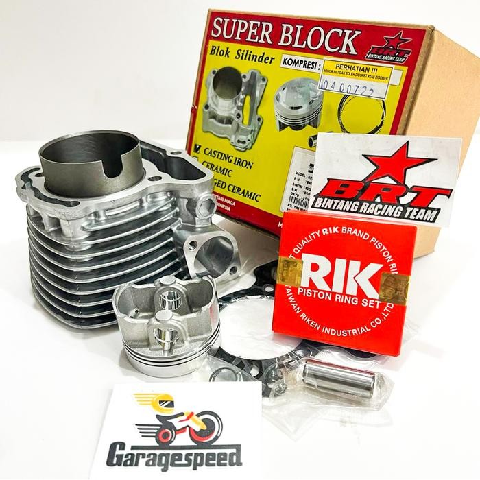Blok Brt Genio Beat Deluxe Scoopy Street Fi Esp Cast Iron 53.00
