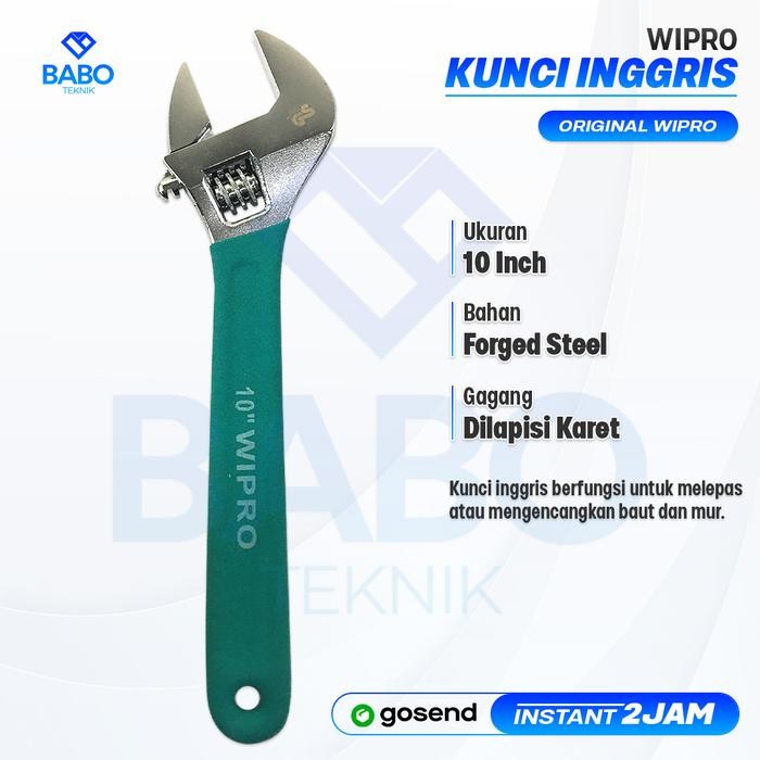 Kunci inggris 10 inch WIPRO