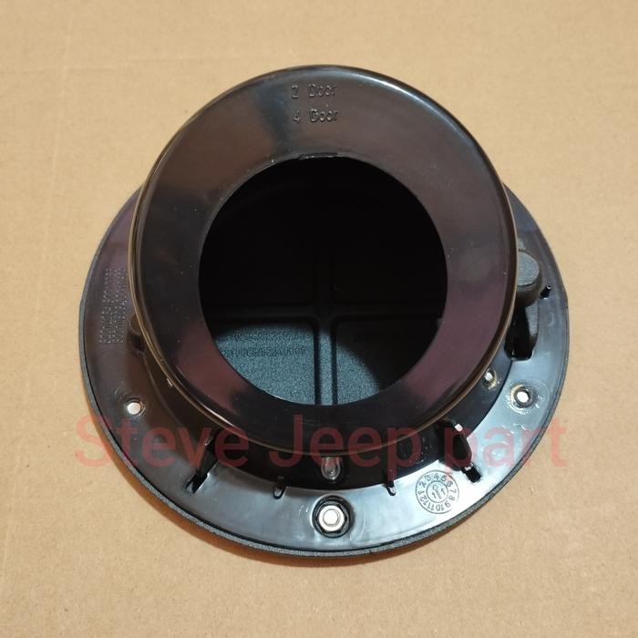 Cover tutup tangki bensin Jeep Wrangler Rubicon JK Tulisan Jeep